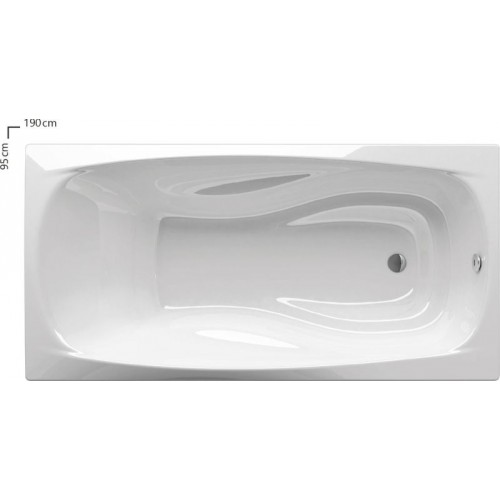 RAVAK XXL Vaňa 190 x 95 cm CA91000000 RAVAK XXL Vaňa 190 x 95 cm CA91000000