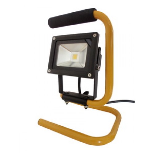 MAGG starLED Stavebné reflektor s držadlom LED 10W, SB10WHALO