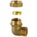 REGULUS Kolená na vstup kolektora Cu22 x 3/4 "M KOLENO CU22-3/4" M