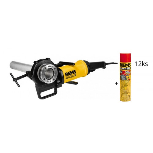 REMS Amigo 2 sada R elektrická závitnica + ZADARMO spray 12 kusov