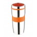 RENBERG Termohrnček nerez / silikón 450 ml, oranžová RB-3021oran