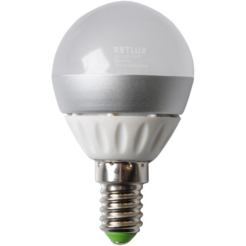 RETLUX REL 3 žiarovka LED G45 4W E14, 50000990 RETLUX REL 3 žiarovka LED G45 4W E14, 50000990