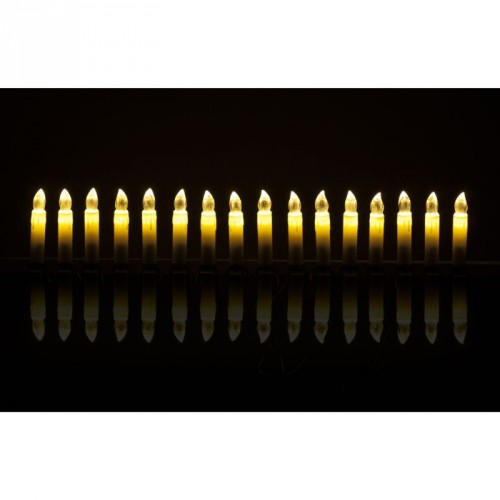RETLUX RXL 40 16 LED CANDLE 1,6 + 1,5 M WW vianočné osvetlenie 50001797