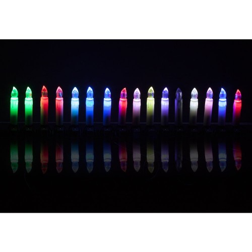 RETLUX RXL 41 16 LED CANDLE 1,6 + 1,5 M RGB vianočné osvetlenie 50001798