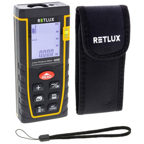 RETLUX RHT 100 laserový diaľkomer 40m 50003835 RETLUX RHT 100 laserový diaľkomer 40m 50003835