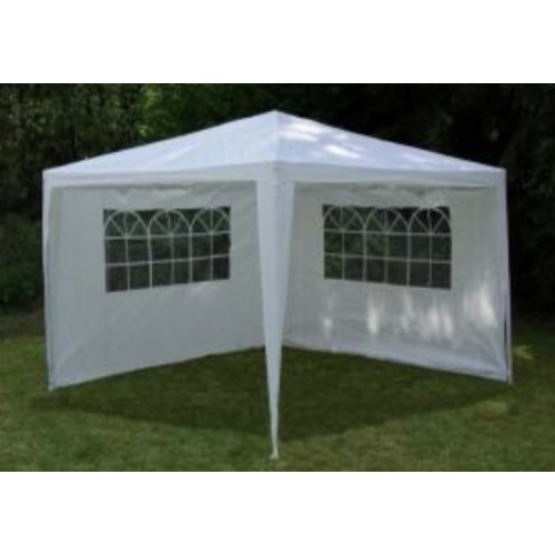 Bočnice 301-PE k záhradnému altánku 295 x 195 cm, biela 3401/4