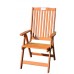 Záhradné kreslo HOLIDAY lakované, borovica 10611