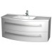 INTEDOOR Rony spodná kúpeľňová skrinka závesná s umývadlom z umelého mramoru RO120/H1511