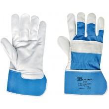 Pracovné rukavice PREMIUM BLUE koža 1,2 mm vel 10,5 - blister 709209