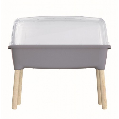 Prosperplast RESPANA PLANTER WOOD HIGH Set truhlík s vekom 77x38x79,5, šedý kameň ISEW780H Prosperplast RESPANA PLANTER WOOD HIGH Set truhlík s vekom 77x38x79,5, šedý kameň ISEW780H