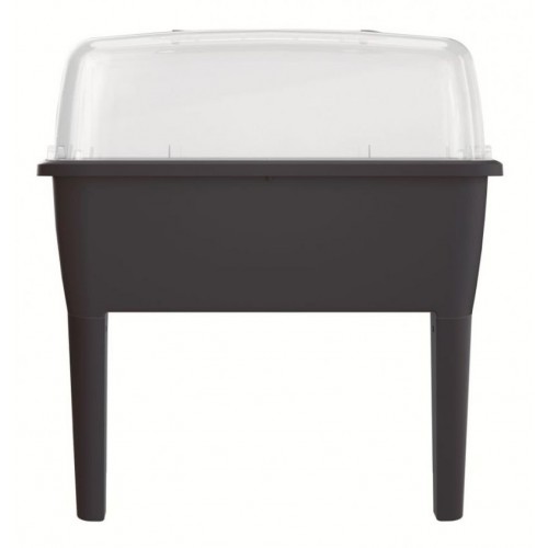 Prosperplast RESPANA PLANTER Set truhlík s vekom 77 cm, antracit DREP770 Prosperplast RESPANA PLANTER Set truhlík s vekom 77 cm, antracit DREP770