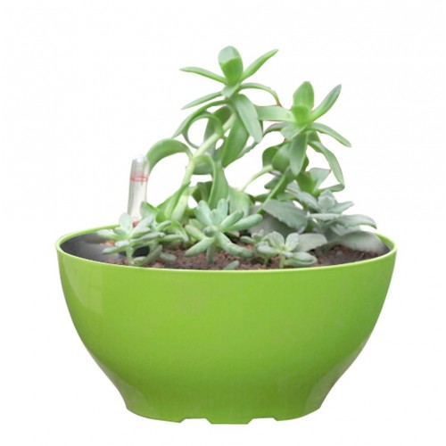 Samozavlažovací kvetináč G21 Ring big zelený 22cm 6392563 Samozavlažovací kvetináč G21 Ring big zelený 22cm 6392563