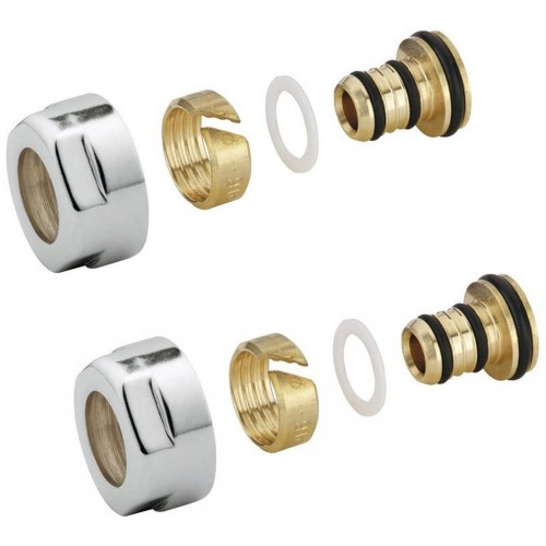 SAPHO Zverné skrutkovanie pre Alupex 16mm, brúsená nerez CP6520