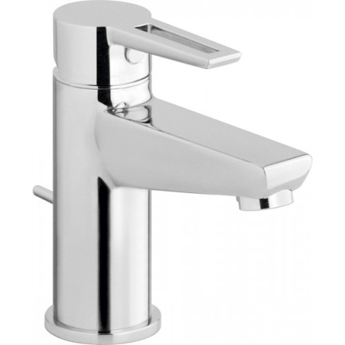 SAPHO E-CITY umývadlová batéria s výpusťou, systém ECOstart, chróm ECI61376