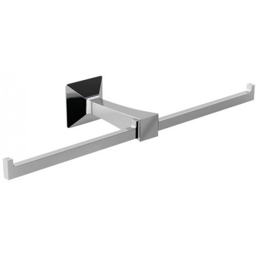 SAPHO FIRENZE držiak toaletného papiera dvojitý, chróm