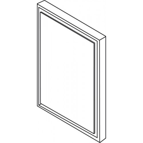 SAPHO FLOAT zrkadlo s RGB osvetlením 40x60cm, biela 22392 SAPHO FLOAT zrkadlo s RGB osvetlením 40x60cm, biela 22392