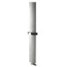 SAPHO OTHELLO Kúpeľňový radiátor 300x1810 mm, metalická strieborná 2011181030SS