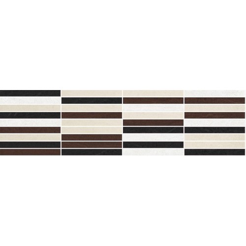 SAPHO Pizarra Malla mix keramická mozaika 13,5x50 PZR012