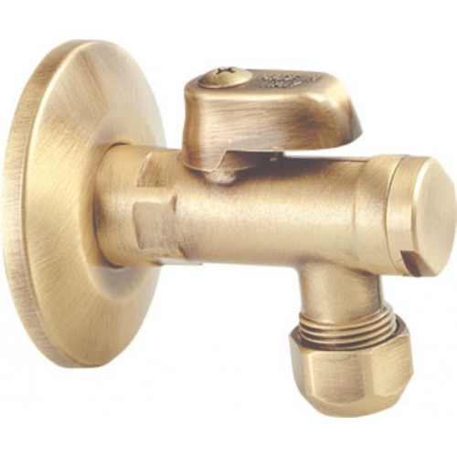 SAPHO Rohový ventil s matkou, 1/2 "x 3/8", bronz 2020BRO