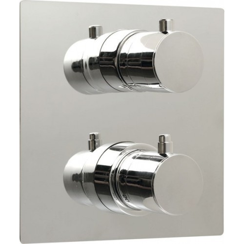 SSAPHO RHAPSODY podomietková sprchová termostatická batéria, 2 výstupy, chróm 55052