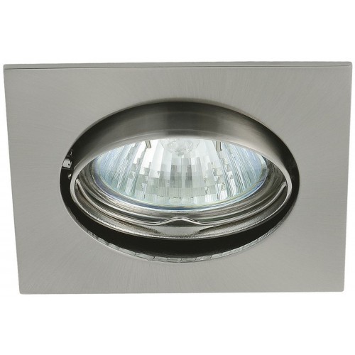 Sapho NAVI podhľadové bodové svietidlo výklopné, 81x81 mm, Max 50W, 12V, matný chróm 02553