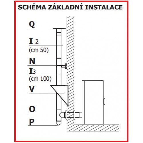 EDILKAMIN zátka s výstupom kondenzátu pre kachle na pelety 606370