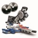 SCHEPPACH HM 254 - pokosová píla s poťahom a laserom + 2. kotúč 5901216901