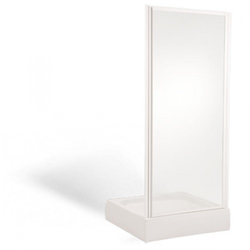 TEIKO SDKR 1/80 sprchové dvere kĺbové - krídlo, chinchila + water off V331080N56T51001