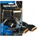 SENCOR AV kábel SAV 135-010 plochý SCART21p MM PG 35023976