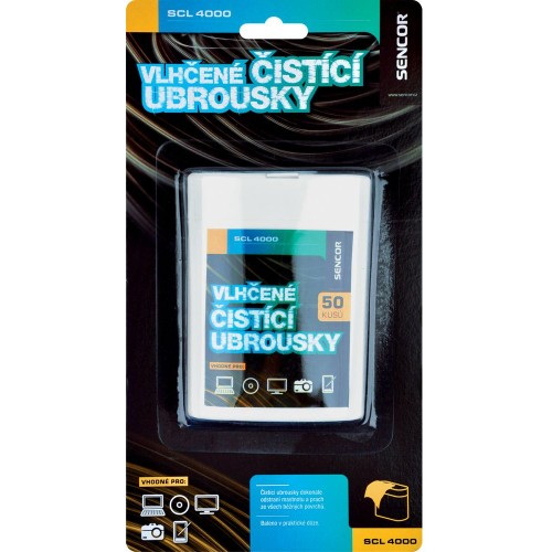 SENCOR SCL 4000 Čistiace obrúsky vlhčené 35032659