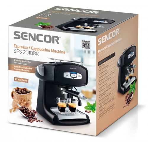 Sencor SES 2010BK ESPRESSO 41001588 Sencor SES 2010BK ESPRESSO 41001588