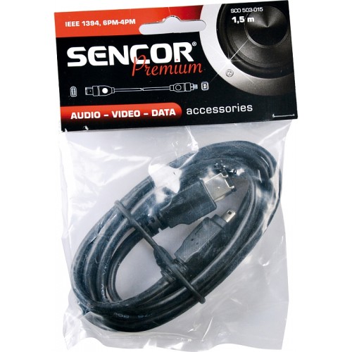 SENCOR Kábel FireWire SCO 503-015 IEEE 1394 6pm-4pm P 35020255