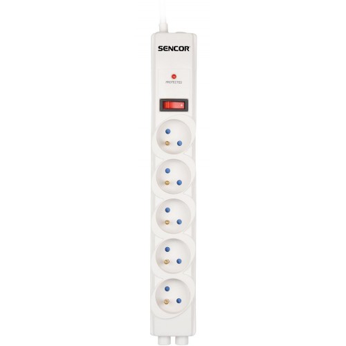 SENCOR SSP 530 prepäťová ochrana 5 zás.918J 50001677 SENCOR SSP 530 prepäťová ochrana 5 zás.918J 50001677
