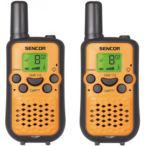 SENCOR SMR 110 TWIN rádiostanica 5 km 30013632 SENCOR SMR 110 TWIN rádiostanica 5 km 30013632