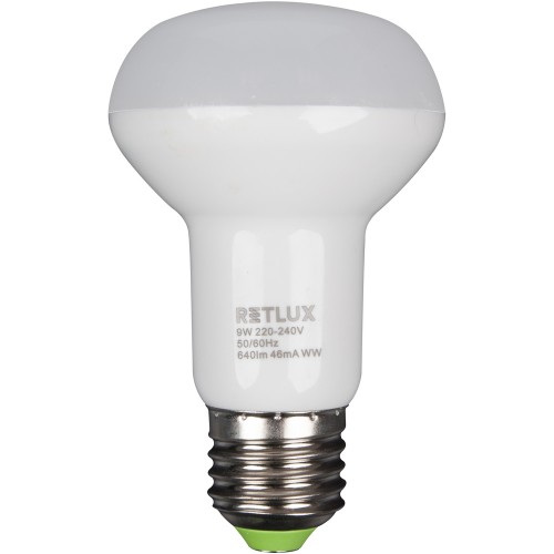 RETLUX RLL 34 žiarovka LED R63 9W E27, 50000987