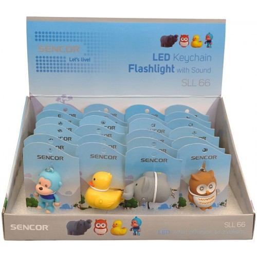 SENCOR SLL 66 LED prívesok so zvukom 24x 50000946