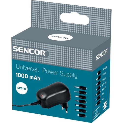 SENCOR SPS 10 Univerzálny napájací zdroj 1000 mA 35043720