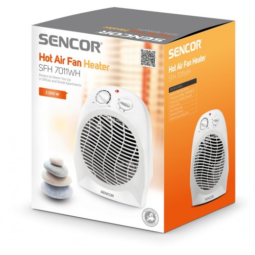SFH 7011WH Teplovzdušný ventilátor, biely 41006979 SFH 7011WH Teplovzdušný ventilátor, biely 41006979