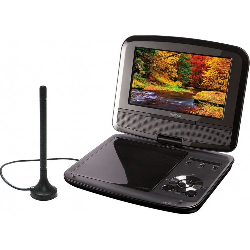 SENCOR SPV 7725T Prenosný DVD prehrávač s tunerom 35048642 SENCOR SPV 7725T Prenosný DVD prehrávač s tunerom 35048642
