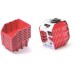 Prosperplast BINEER LONG SET Plastové úložné boxy 8 kusov, 160x98x160mm, červená KBILS16
