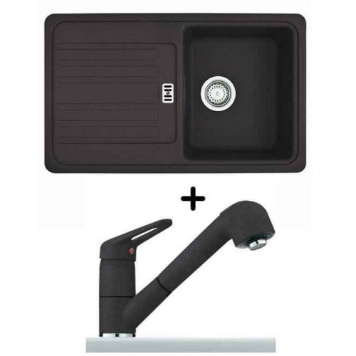 Franke SET G20 granitový drez EFG 614-78 grafit + drezová batéria FC 9547.099 Franke SET G20 granitový drez EFG 614-78 grafit + drezová batéria FC 9547.099