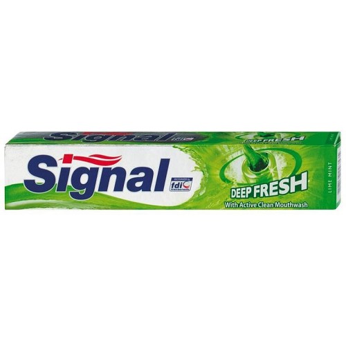 Signal Deep Fresh Limemint Zubná pasta 75 ml Signal Deep Fresh Limemint Zubná pasta 75 ml