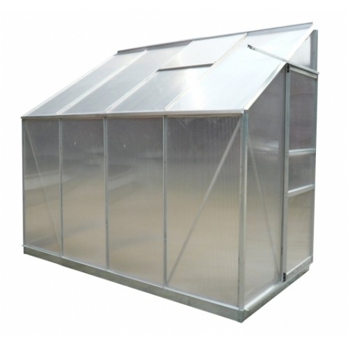 Skleník G21 2,5 x 1,2 m ku stene, bez základne 63900613