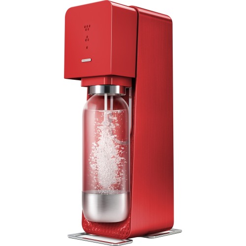 Výrobník sódovej vody SOURCE Red metal sada SODASTREAM Výrobník sódovej vody SOURCE Red metal sada SODASTREAM