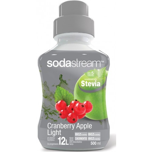 Sirup Stevia brusnica - jablko light 500 ml SODASTREAM Sirup Stevia brusnica - jablko light 500 ml SODASTREAM