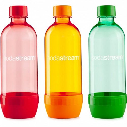 SODASTREAM Fľaša Tripack 1l, oranžová, červená, zelená 40028570 SODASTREAM Fľaša Tripack 1l, oranžová, červená, zelená 40028570