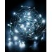Vianočné osvetlenie 100 LED - programovateľné - TEPLÉ BIELE VS451