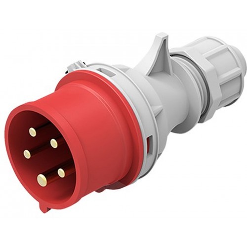 SOLIGHT Vidlica priama, 5-pólová, 400V/16A, IP44 P150 SOLIGHT Vidlica priama, 5-pólová, 400V/16A, IP44 P150