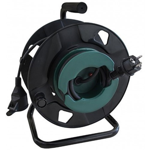 SOLIGHT Predlžovací prívod na bubne 1zás. 25m, gumový PB30