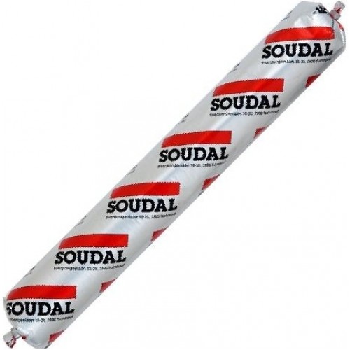 SOUDAL Butyrub plastický tmel 600 ml, sivá